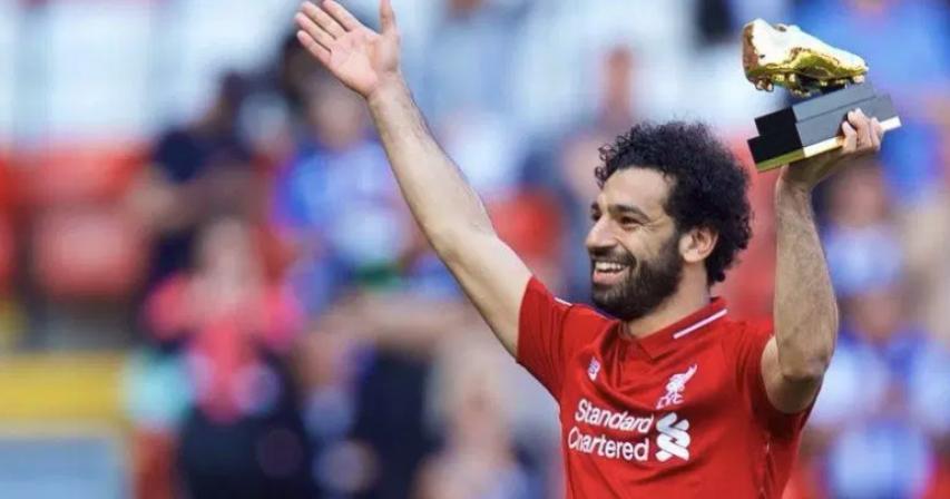 Liverpool’s Salah receives Golden Boot, becomes Europe’s top scorer
