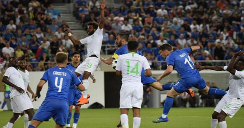 WATCH: Saudi Arabia’s goal and the near miss from the World Cup friendly with Italy
