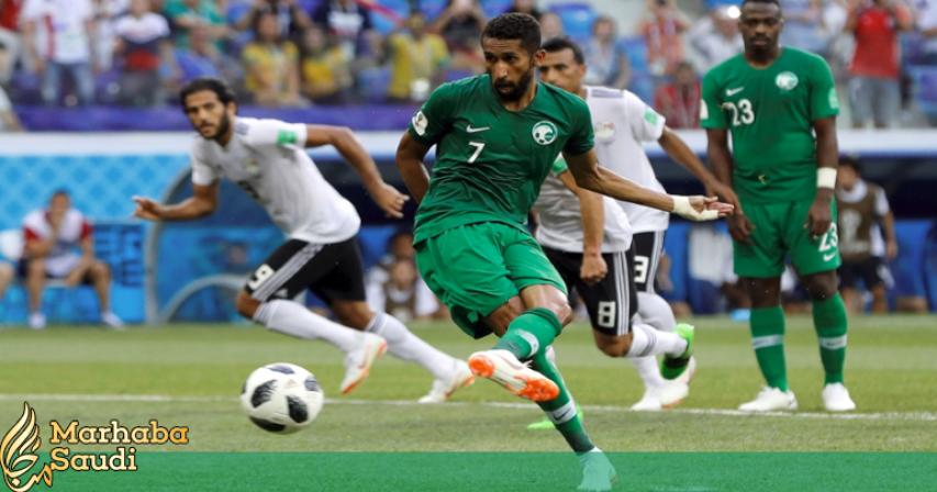 Record-breaking keeper saves penalty, but Egypt falls to Saudis
