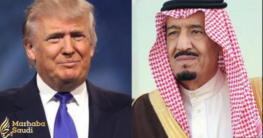 King Salman, Trump discuss global oil market stability