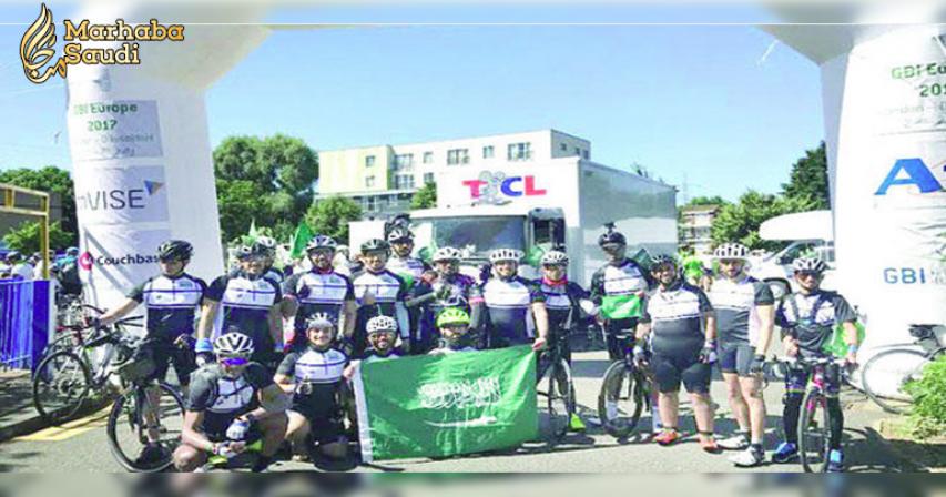 Saudi cyclists join Global Biking Initiative for third time
