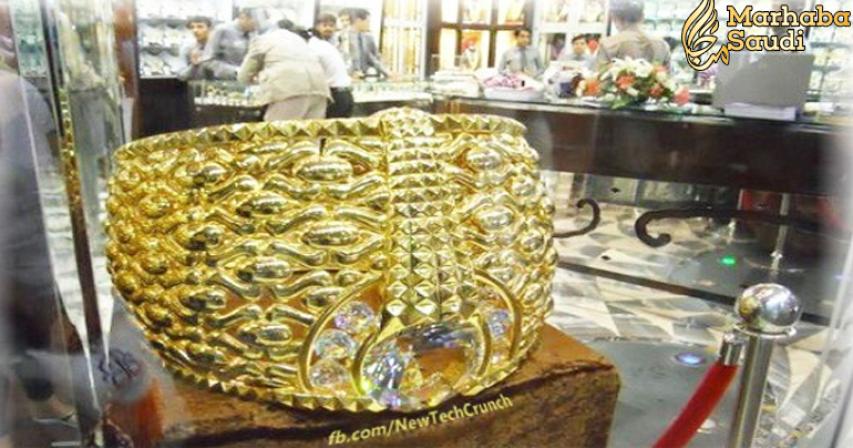 Taiba Gold, A Saudi Company produces 64 KG Gold Ring – World’s Heaviest

