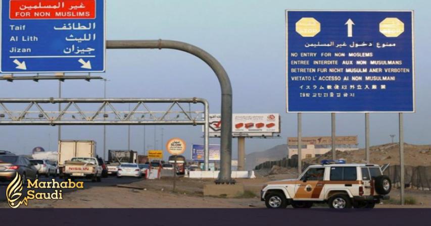 Makkah entry ban in force