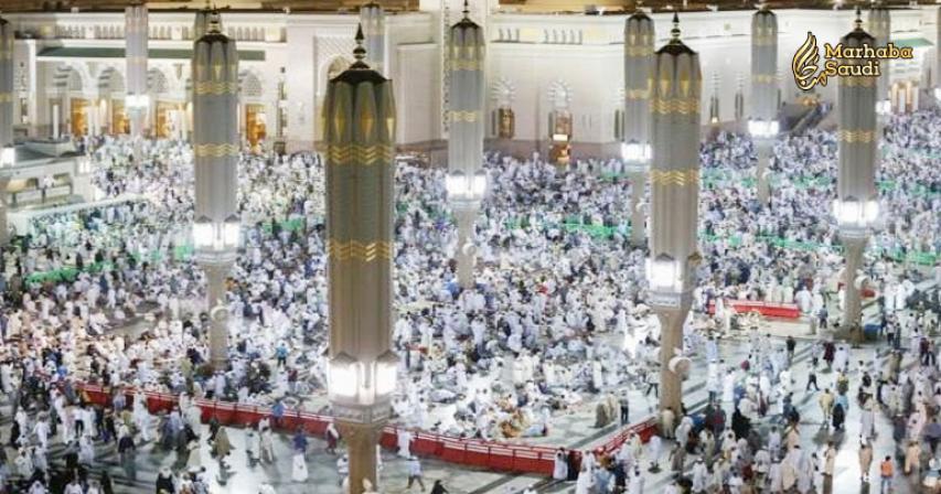 3.2 million people pray Taraweeh at Prophet's Mosque in Ramadan first half
