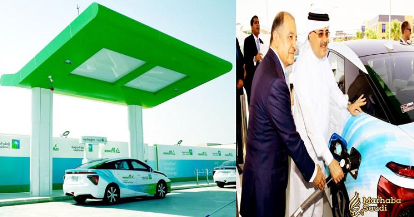 Saudi Arabia gets first hydrogen fueling station

