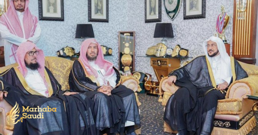 Saudi Islamic minister meets Chechen president