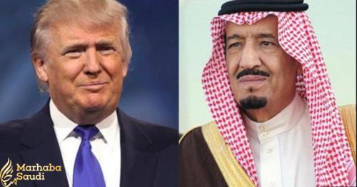 King Salman, Trump discuss global oil market stability