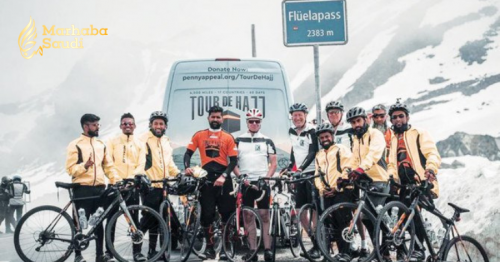 Britons pedal from London to Makkah to perform Hajj, raise funds for charity
