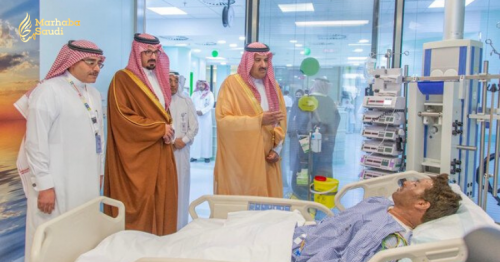 Madinah governor visits survivors of Al-Akhal bus crash