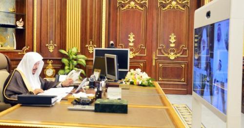 Saudi Shoura Council speaker chairs online session of the council