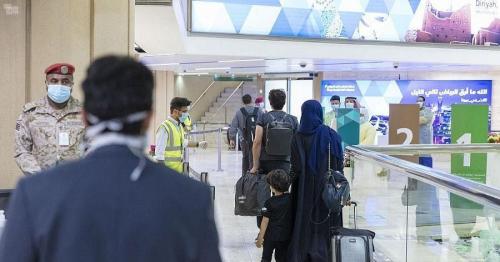 187 Citizens Arrive at King Khalid international Airport, Coming from Los Angeles
