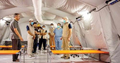 Field hospital set up in Makkah as COVID-19 numbers continue to rise