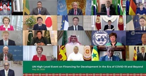 Saudi G20 presidency joins UN meeting on development financing amid COVID-19 pandemic