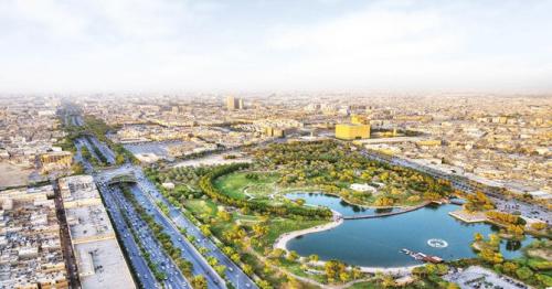 Riyadh roads turn green as world’s largest urban greening project branches out