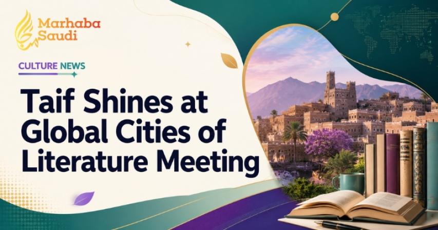 Taif Shines at Global Cities of Literature Meeting