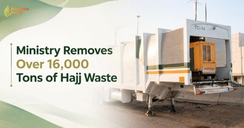 Makkah waste removal Hajj