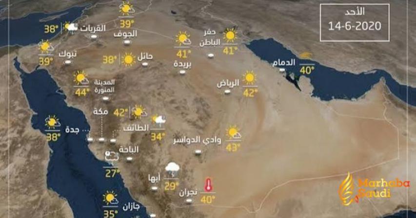 Saudi Arabia weather forecast