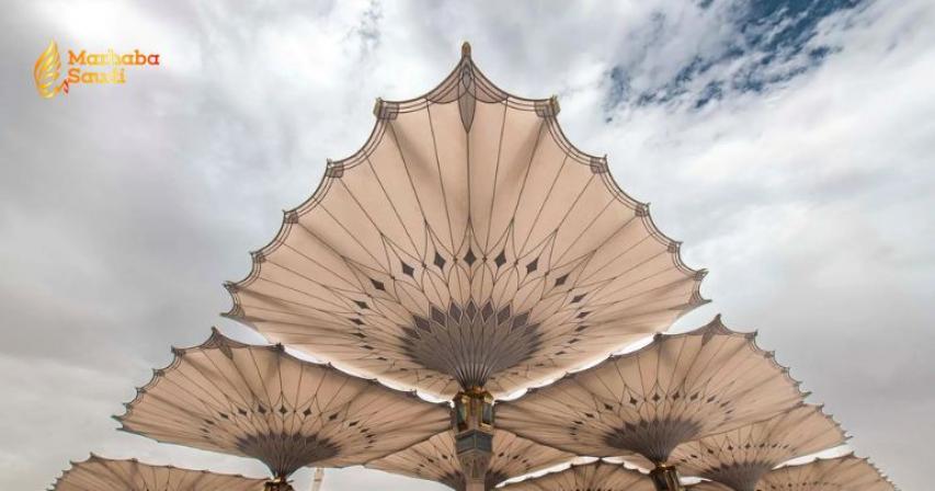 Prophets Mosque cooling system