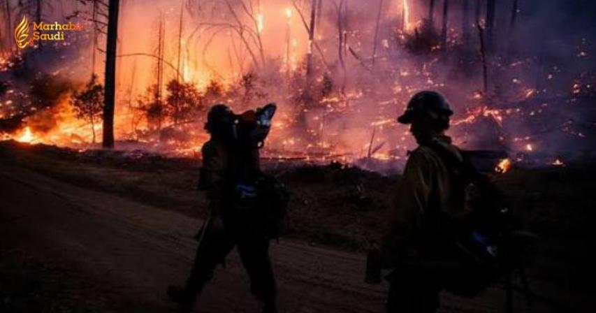 Colombia wildfire