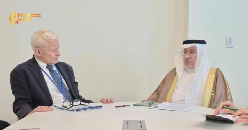 KSrelief Supervisor General Discusses Aid With Norwegian Refugee Council