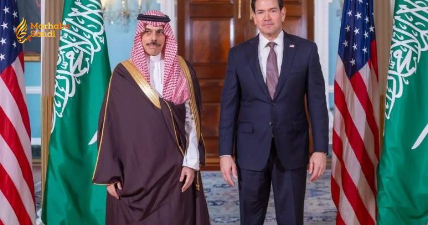 Saudi Foreign Minister Discusses Maritime Security With US Secretary Of State