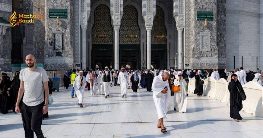 Zamzam water distribution