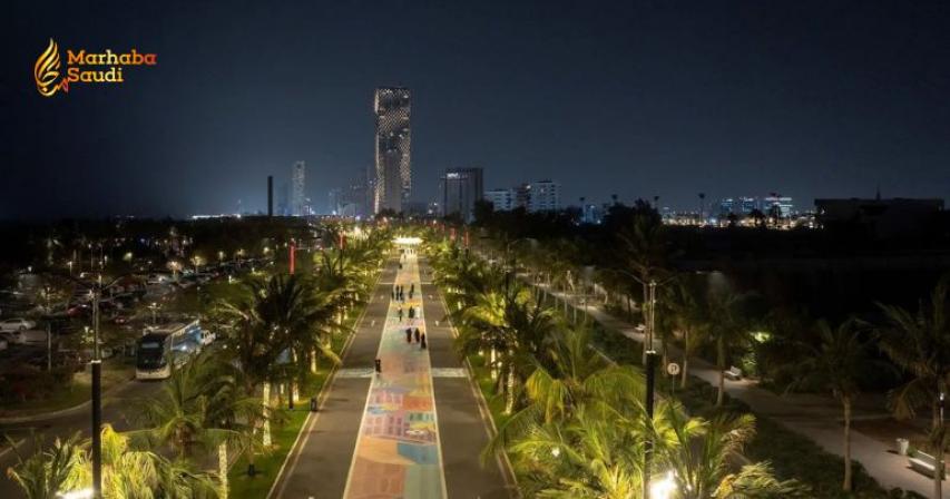 Gulf Cup Fans Take In The Coastal Charm Of The Jeddah Corniche
