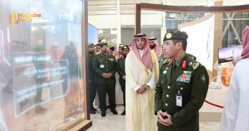 Acting Director General Of Passports Visits Saudi Falcons And Hunting Exhibition