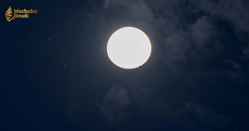 Moon Pleiades conjunction