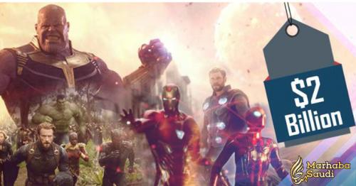 Avengers: Infinity War becomes the fourth film to cross $2 billion worldwide