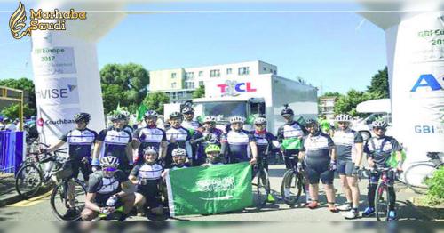 Saudi cyclists join Global Biking Initiative for third time
