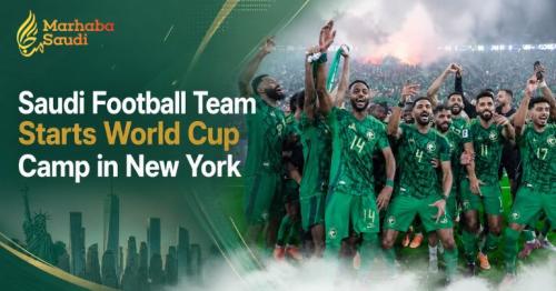 Saudi Football Team Starts World Cup Camp in New York