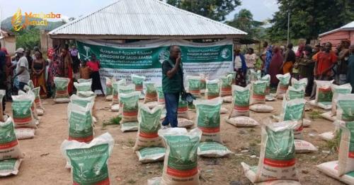 KSrelief Drops 850 Vital Food Baskets in Northern Nigeria