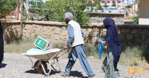 KSrelief Delivers 710 Emergency Food Baskets in Afghanistan