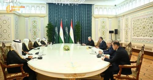 Tajikistan President Hosts Saudi Shura Council Speaker in Dushanbe