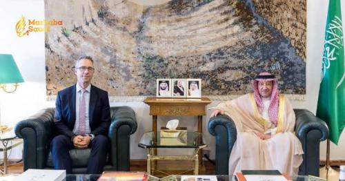 Saudi Vice Foreign Minister Hosts German Political Director in Riyadh
