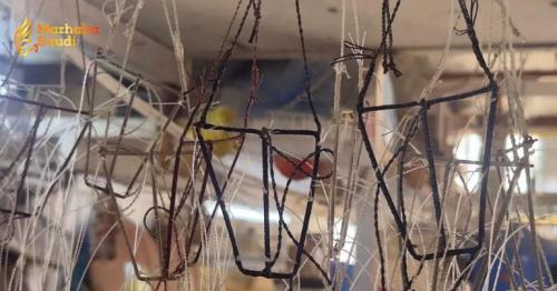 Turaif Craftsmen Preserve The Historic Art Of Making Falcon-Catching Nets