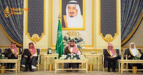 Crown Prince Mohammed Bin Salman Welcomes Citizens At Al-Salam Palace