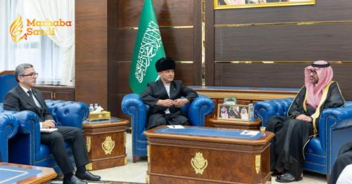 Islamic University President Meets Turkmen President’s Advisor For Religious Affairs