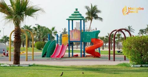 Jazan Municipality Prepares Parks For Saudi National Day Celebrations
