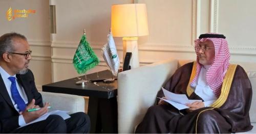 KSrelief Supervisor General Meets With World Health Organization Director General