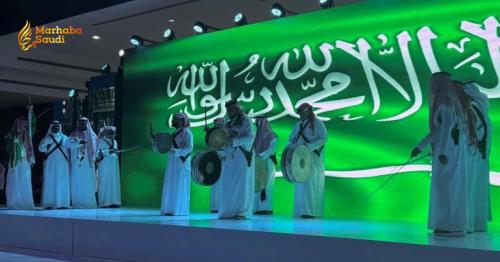 Rafha Residents Celebrate Saudi National Day With Traditional Arts and Entertainment