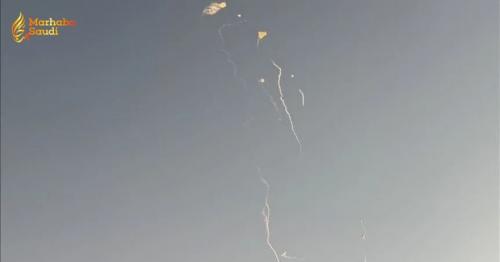 Saudi Air Defenses Shatter Hostile UAV Threats North of Riyadh