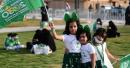 Children in Qassim Region Show Patriotism During Saudi National Day